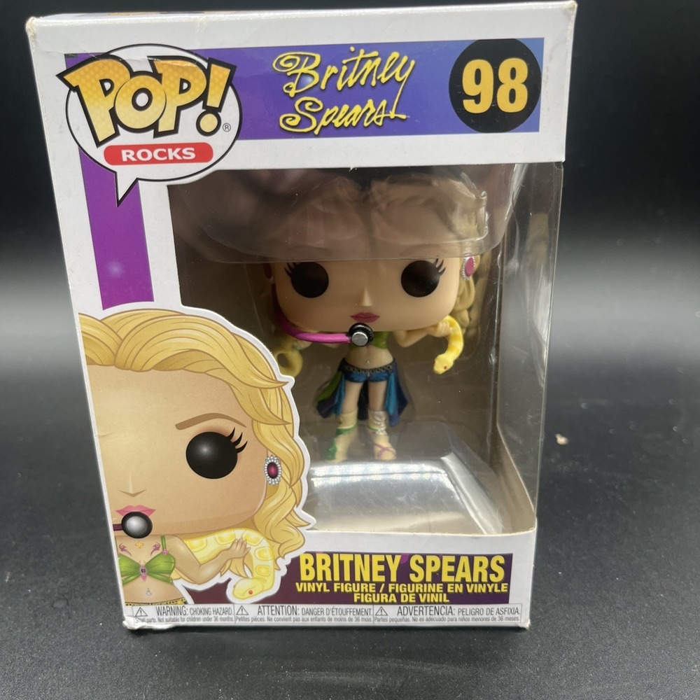 Funko Pop! Rocks: Britney Spears #98 New In Box